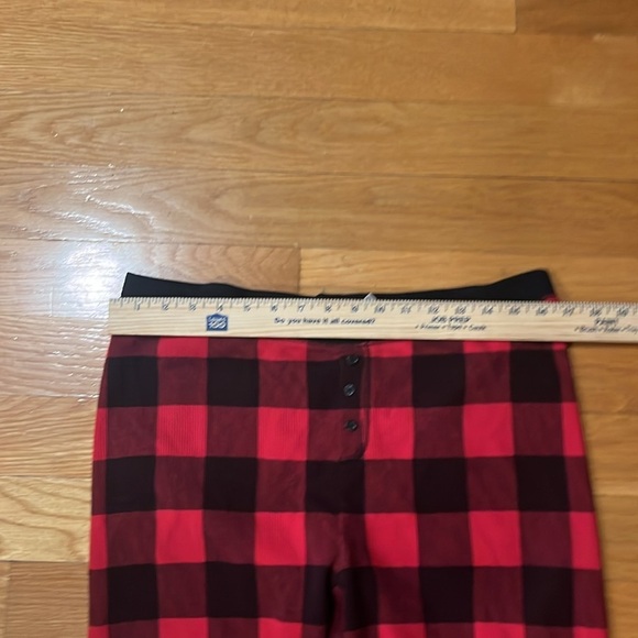 Old navy women’s thermal 2 piece red buffalo print sleep set size XXL. - Picture 6 of 11